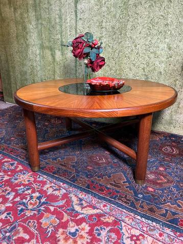 Gratis bezorging! Mid century retro vintage teak salontafel beschikbaar voor biedingen