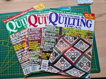 3 quilt tijdschriften  beschikbaar voor biedingen