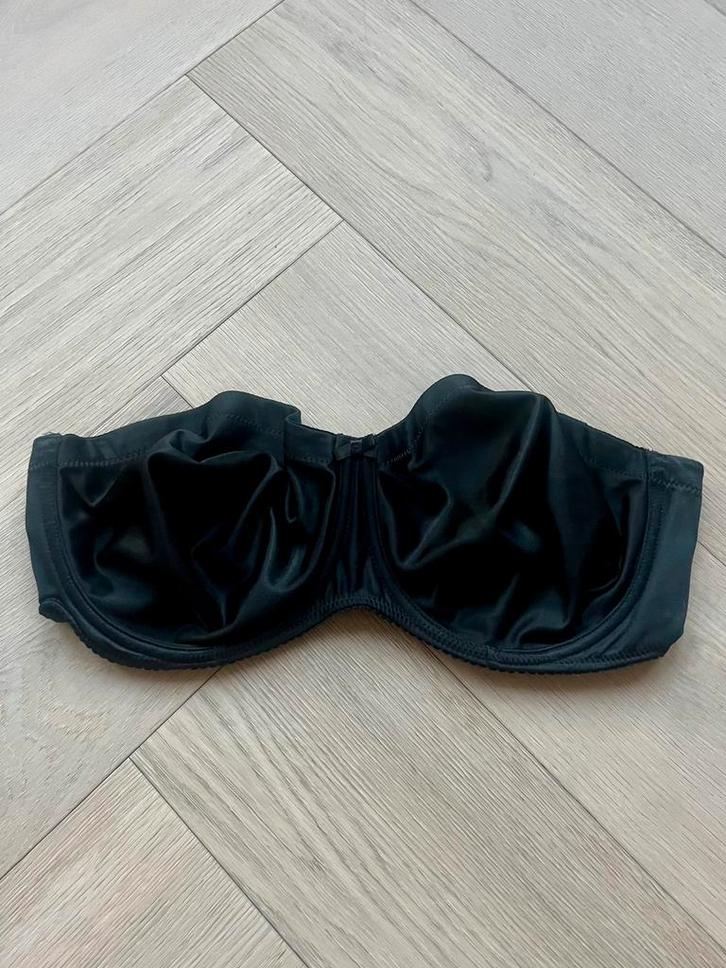 Prima Donna 85E Satin Strapless Zwart (LEES BESCHRIJVING), Kleding | Dames, Ondergoed en Lingerie, BH, Zwart, Ophalen of Verzenden