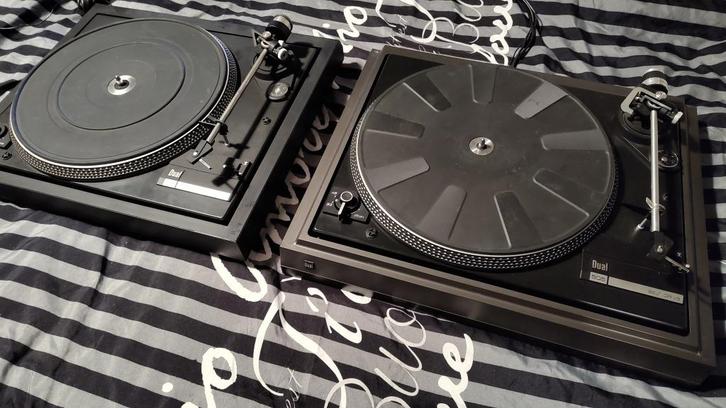 dual platenspeler 2x CS-505-1 (hoef er geen hoofdprijs voor), Audio, Tv en Foto, Platenspelers, Gebruikt, Dual, Ophalen of Verzenden