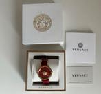 Originele Rode Versace horloge, Overige merken, Leer, Ophalen of Verzenden, Zo goed als nieuw