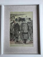 Kees van Dongen - litho origineel 1901 Haute de forme, Antiek en Kunst, Kunst | Litho's en Zeefdrukken, Ophalen of Verzenden