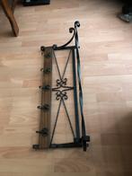 Wand kapstok metaal met hout, Huis en Inrichting, Gebruikt, Minder dan 100 cm, Metaal, Ophalen