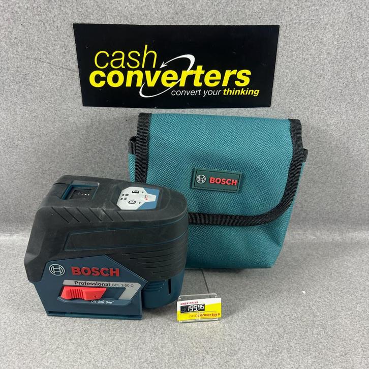 Bsoch GCL2-50C Combilaser Puntlaser + Lijnlaser | 398857, Doe-het-zelf en Verbouw, Meetapparatuur, Zo goed als nieuw, Afstand
