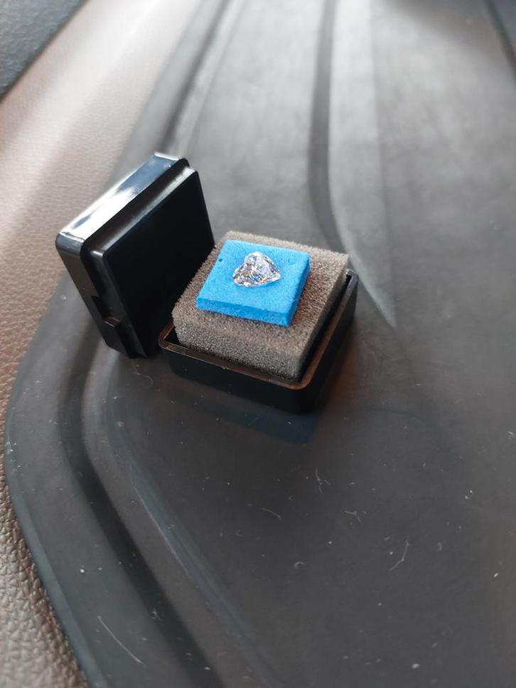 : losse hart-vormige lab-grown diamant – 1.63 ct, Sieraden, Tassen en Uiterlijk, Edelstenen, Nieuw, Ophalen of Verzenden