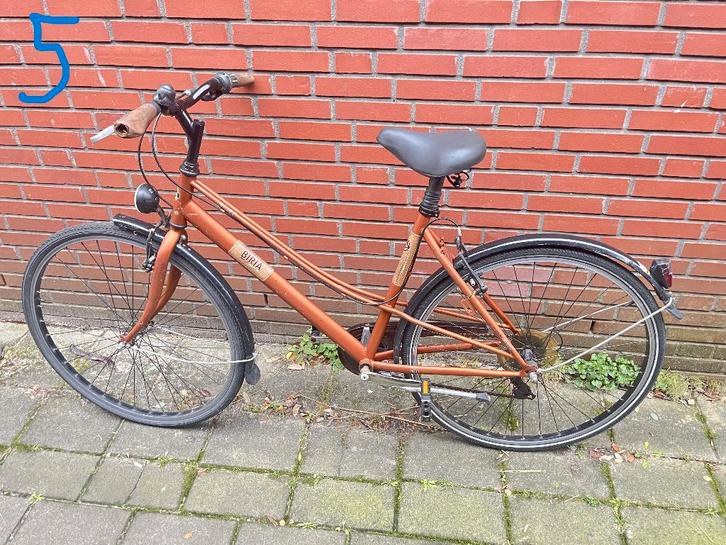 Biria damesfiets, Fietsen en Brommers, Fietsen | Dames | Damesfietsen, Gebruikt, Overige merken, Versnellingen, 50 tot 53 cm, Ophalen