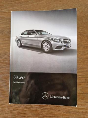 Mercedes-Benz C-klasse W205 instructieboekje. Duits. beschikbaar voor biedingen