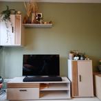 Bellini Wandmeubel - Beige, Huis en Inrichting, Kasten | Wandmeubels, Met deur(en), Nieuw, Ophalen of Verzenden, Minder dan 150 cm