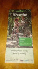 Fietskaart Drenthe, Gelezen, Overige typen, Ophalen of Verzenden, 1800 tot 2000