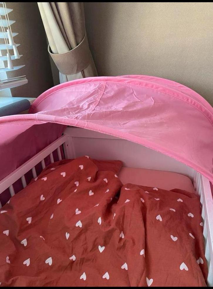 Ikea Bedtent - Roze, Kinderen en Baby's, Babywiegjes en Ledikanten, Gebruikt, Overige typen, Ophalen of Verzenden