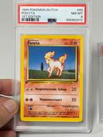 1999 POKEMON DUTCH #60 ΡΟΝΥΤΑ 1ST EDITION 60/102 psa 8 card, Ophalen of Verzenden, Zo goed als nieuw, Losse kaart