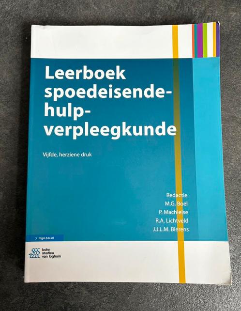 Leerboek spoedeisende-hulp-verpleegkunde, Boeken, Wetenschap, Zo goed als nieuw, Ophalen of Verzenden