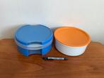 Tupperware 2 x Koekjestrommel Koekdoos Koektrommel v.a.€8,00, Huis en Inrichting, Keuken | Tupperware, Ophalen of Verzenden, Oranje
