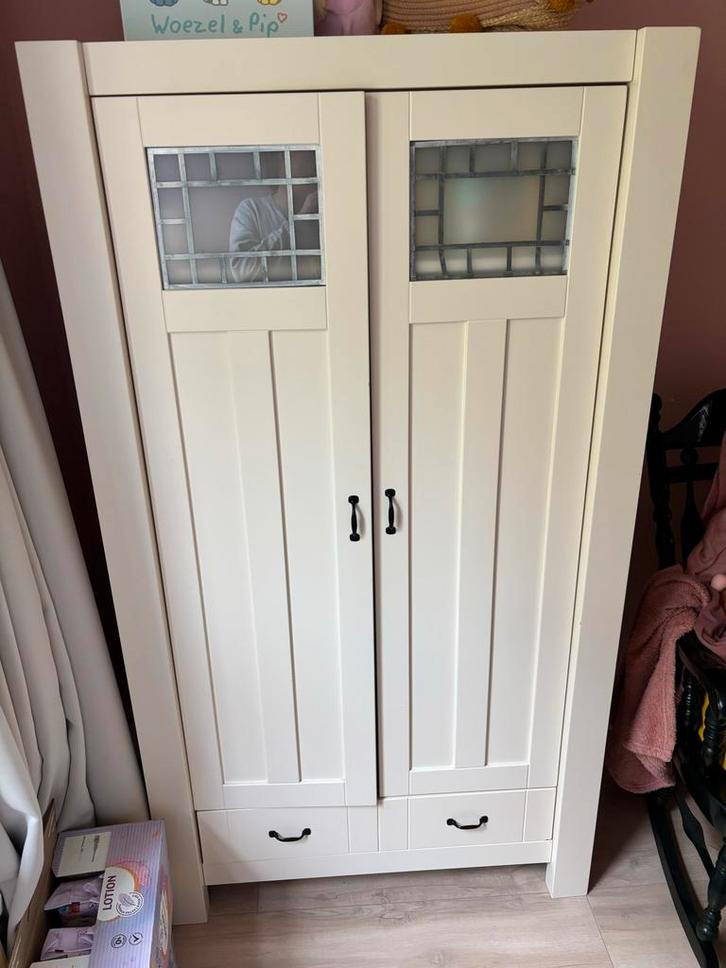 Kinderkamer kast, commode en plankje TWF, Kinderen en Baby's, Kinderkamer | Commodes en Kasten, Gebruikt, 105 cm of meer, 100 cm of meer