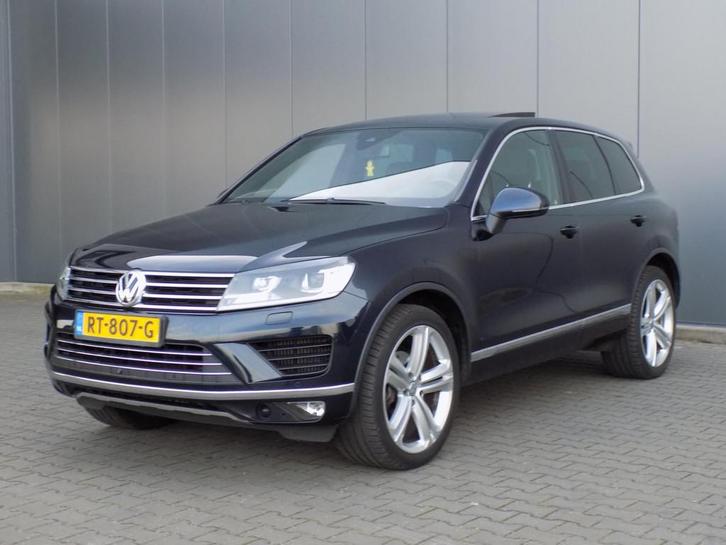 Volkswagen Touareg 3.0 TDI R-line Leer Navi Nw APK, Auto's, Volkswagen, Bedrijf, Te koop, Touareg, 4x4, ABS, Airbags, Airconditioning