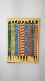 schilderij Afrikaanse kunst Bymbwana, Huis en Inrichting, Ophalen, Gebruikt, Schilderij