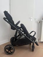 Cybex gazelle s duo wagen zwart, Kinderen en Baby's, Kinderwagens en Combinaties, Gebruikt, Verstelbare duwstang, Ophalen of Verzenden