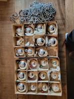 Zilverkleurige glazen, nostalgische kerstballen, Diversen, Ophalen of Verzenden, Nieuw