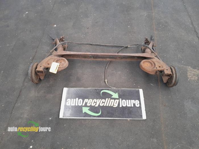 Achteras voorwielaandrijving van een Fiat Panda, Auto-onderdelen, Remmen en Aandrijving, Fiat, Gebruikt, 3 maanden garantie