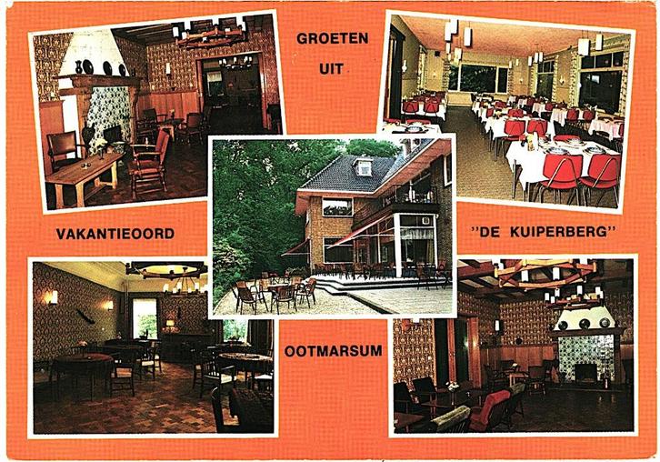 914258 Ootmarsum Ov 1973 De Kuipersberg PTT Gelopen met post, Verzamelen, Ansichtkaarten | Nederland, Gelopen, Overijssel, 1960 tot 1980