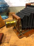 Antieke platencamera, Verzamelen, Fotografica en Filmapparatuur, Ophalen, Voor 1940, Fototoestel