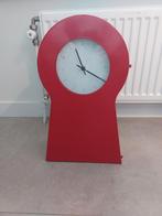 Ikea klok rood, Ophalen, Gebruikt, Wandklok