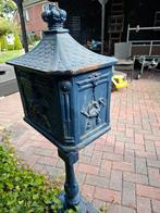 Gietijzeren brievenbus. Belgische makelij, Tuin en Terras, Brievenbussen, Ophalen of Verzenden, Gebruikt, IJzer