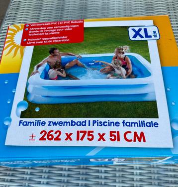 Familie zwembad XL met afdekzeil beschikbaar voor biedingen