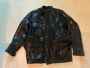 Belstaff Legacy Trialmaster jas leer nieuw maat M valt als L beschikbaar voor biedingen