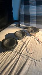 3 mooie krachtige subwoofer/woofers, Ophalen, Gebruikt, Overige typen, Trust creative