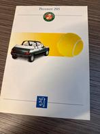 Peugeot 205 cabrio Roland Garros Brochure, Ophalen of Verzenden, Zo goed als nieuw, Peugeot