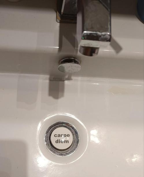 Wastafel waterval plugstop Carpe Diem, Huis en Inrichting, Badkamer | Badtextiel en Accessoires, Nieuw, Overige typen, Ophalen of Verzenden