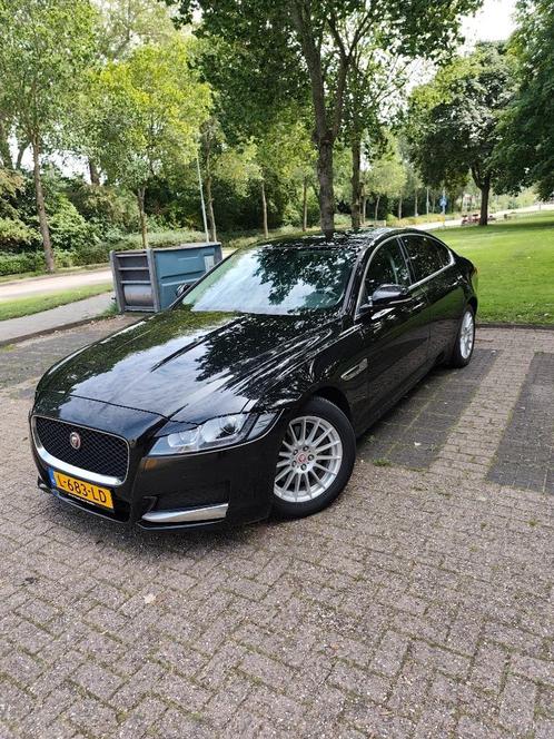 Jaguar XF 2.0 E-performance 163pk Aut 2017 Zwart, Auto's, Jaguar, Particulier, XF, 360° camera, ABS, Achteruitrijcamera, Adaptive Cruise Control