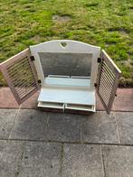 Spiegel met luikjes, Ophalen, Rechthoekig, Minder dan 50 cm, Minder dan 100 cm