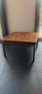 Vintage Rosewood/palissander salontafel design, Huis en Inrichting, Tafels | Salontafels, Ophalen, Gebruikt, 50 tot 100 cm, Vierkant