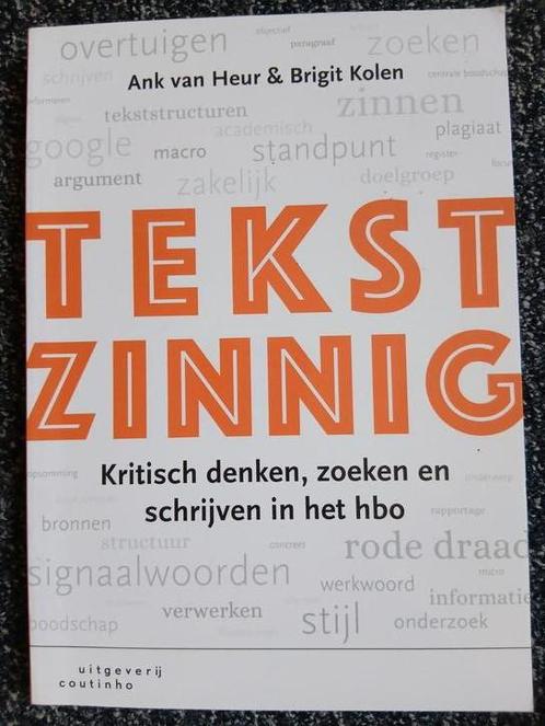 Ank van Heur - Tekstzinnig, Boeken, Schoolboeken, Zo goed als nieuw, Nederlands, Overige niveaus, Ophalen of Verzenden