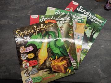 4 stuks (daarmee compleet) Efteling Sprookjesboom Magazine beschikbaar voor biedingen