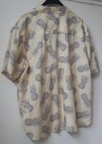 Bloes met print, linnenblend mt 42/44, H&M, Ophalen of Verzenden, Zo goed als nieuw, Maat 42/44 (L)