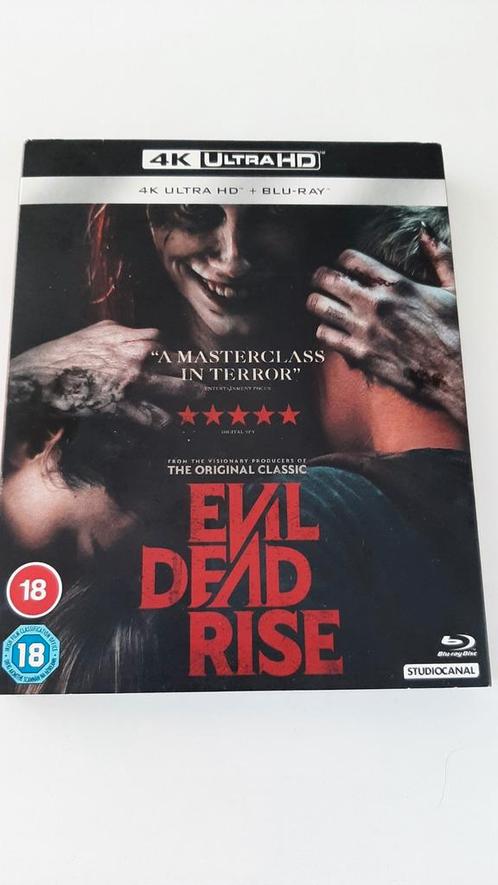 Evil Dead Rise (2023) 4K UHD + Blu-Ray, Cd's en Dvd's, Blu-ray, Zo goed als nieuw, Horror, Verzenden