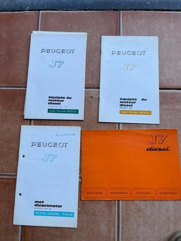 Technische documentatie en handleidingen voor Peugeot J7 en  beschikbaar voor biedingen