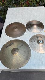 Drumset Bekkens 4 x en een top tas, Muziek en Instrumenten, Drumstellen en Slagwerk, Ophalen, Zo goed als nieuw, Overige merken