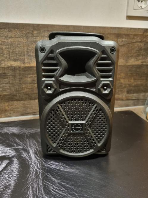 Te koop zgan Karaoke Boombox / speaker set, Audio, Tv en Foto, Karaoke-apparatuur, Zo goed als nieuw, Complete set, Ophalen of Verzenden