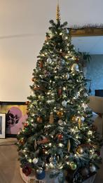 Kunst kerstboom, stalletje en kerstornamenten, Ophalen, Zo goed als nieuw