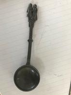Antieke Tinnen Lepel met Oud hollands Figuur, Antiek en Kunst, Ophalen of Verzenden