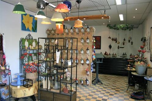 Tuindecoratie / Woondecoratie van hout, keramiek en metaal, Tuin en Terras, Vogelhuisjes en Vogelbaden, Nieuw, Ophalen of Verzenden