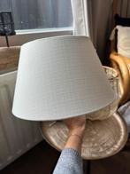 Klassieke lampenkap met witte stofering, Ophalen of Verzenden, Rond