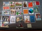 22 Kinderpostzegel Bedankkaarten Scholen kaarten., Postzegels en Munten, Postzegels | Nederland, Na 1940, Verzenden, Gestempeld