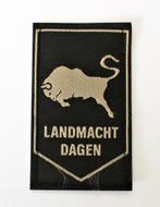 Patch - Embleem Defensie NL- Landmacht dagen, Embleem of Badge, Nederland, Ophalen of Verzenden, Landmacht