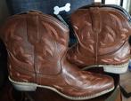 Leren dames cowboylaarzen maat 39., Kleding | Dames, Schoenen, Bruin, Lage of Enkellaarzen, Nieuw, Ophalen of Verzenden