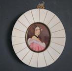 Antiek schilderijtje, Ophalen of Verzenden